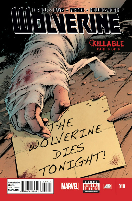 Wolverine #10 - CVR A (VF)