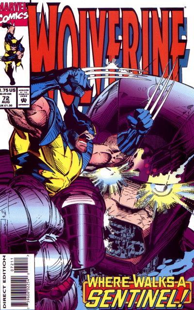 Wolverine #72 CVR A Marvel 1993 FN