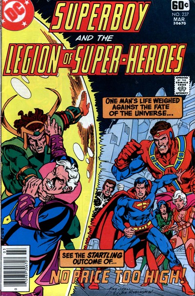 Superboy and the Legion of Super-Heroes #237 CVR A DC Comics 1978 FN