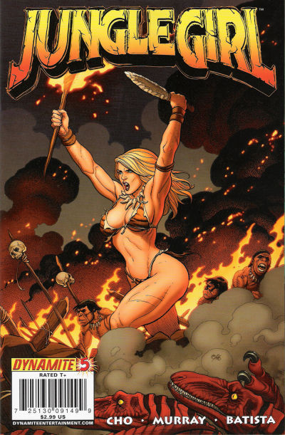 Jungle Girl #5 CVR A Dynamite Entertainment 2008 VF