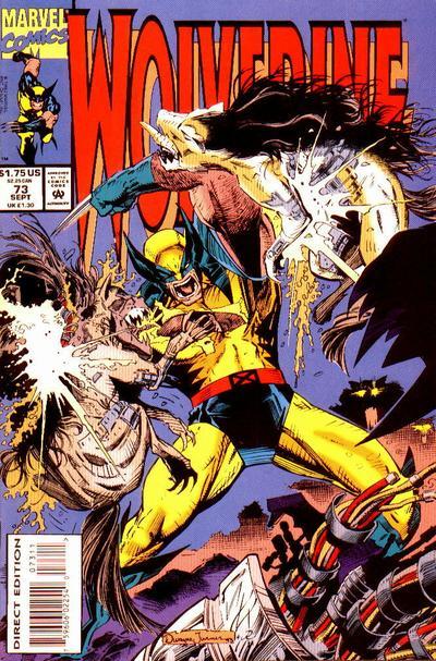 Wolverine #73 CVR A Marvel 1993 FN