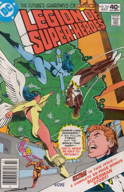 The Legion of Super-Heroes #265 CVR A DC Comics 1980 FN