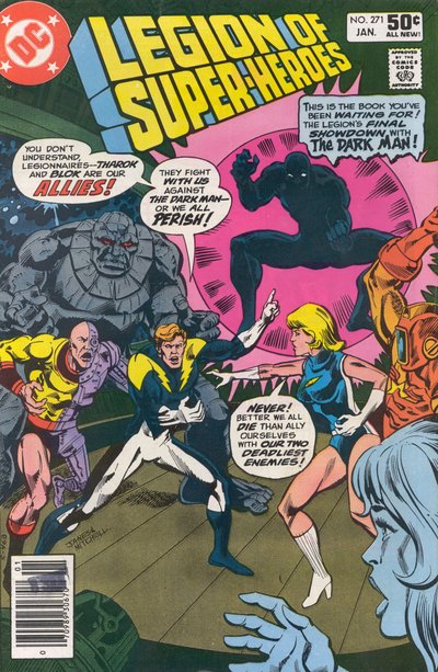 The Legion of Super-Heroes #271 CVR A DC Comics 1981 FN