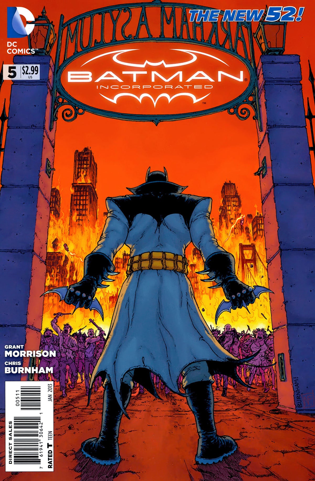 Batman, Incorporated #5 CVR A DC Comics 2012 FN