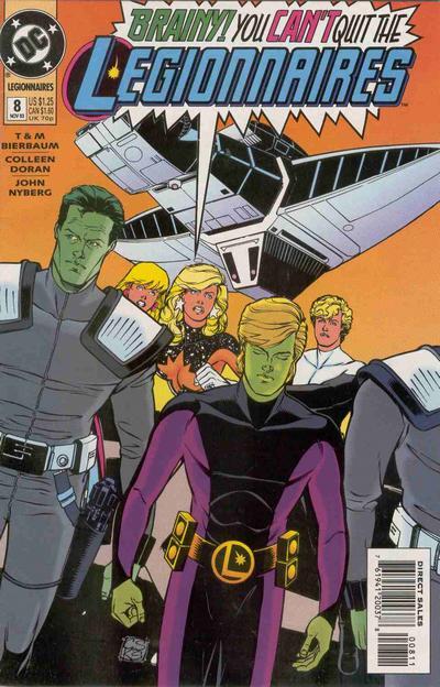 Legionnaires #8 CVR A DC Comics 1993 VF