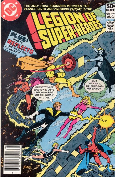 The Legion of Super-Heroes #278 CVR A DC Comics 1981 FN
