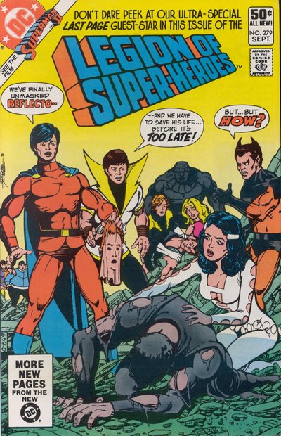 The Legion of Super-Heroes #279 CVR A DC Comics 1981 FN
