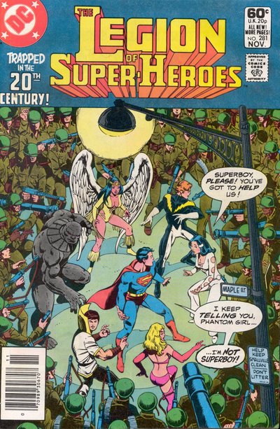 The Legion of Super-Heroes #281 CVR A DC Comics 1981 FN