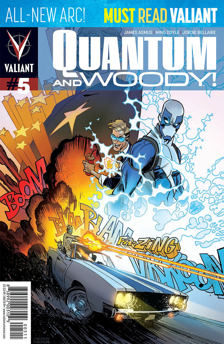 Quantum and Woody #5 CVR A DMG/Valiant Entertainment 2013 FN