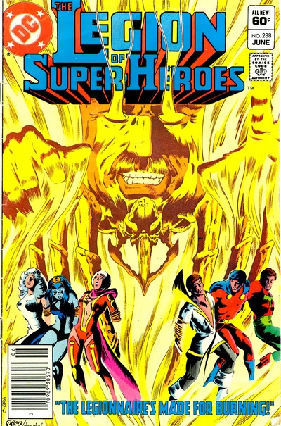 The Legion of Super-Heroes #288 CVR A DC Comics 1982 FN