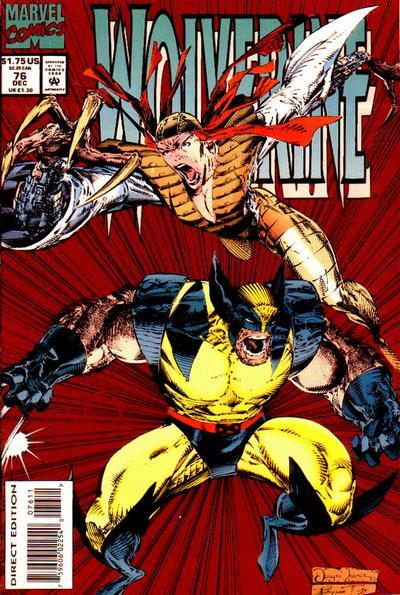 Wolverine #76 CVR A Marvel 1993 FN