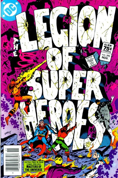 The Legion of Super-Heroes #293 CVR A DC Comics 1982 FN