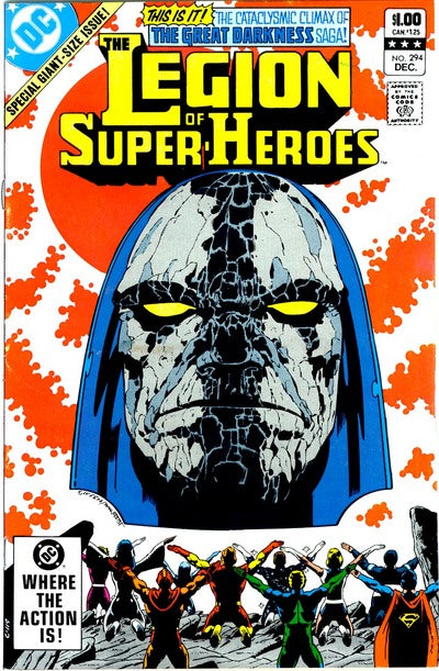 The Legion of Super-Heroes #294 CVR A DC Comics 1982 FN