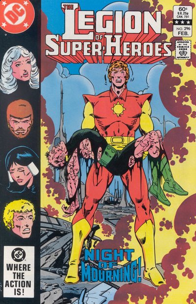 The Legion of Super-Heroes #296 CVR A DC Comics 1983 FN