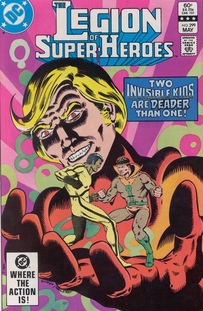 The Legion of Super-Heroes #299 CVR A DC Comics 1983 FN
