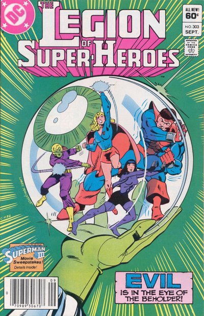 The Legion of Super-Heroes #303 CVR A DC Comics 1983 FN