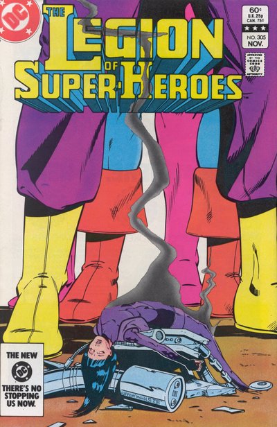 The Legion of Super-Heroes #305 CVR A DC Comics 1983 FN