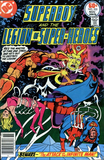 Superboy and the Legion of Super-Heroes #233 CVR A DC Comics 1977 FN