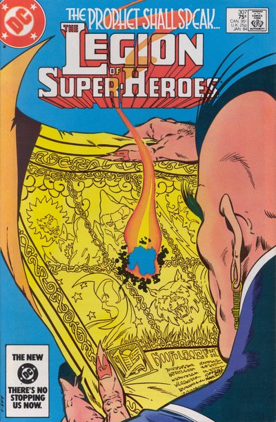 The Legion of Super-Heroes #307 CVR A DC Comics 1984 FN