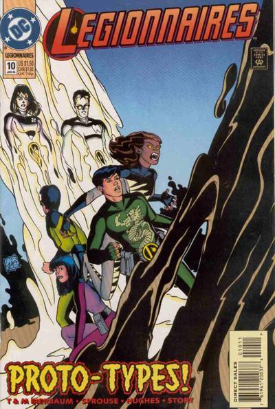 Legionnaires #10 CVR A DC Comics 1994 VF