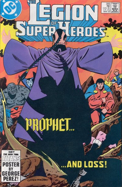 The Legion of Super-Heroes #309 CVR A DC Comics 1984 FN