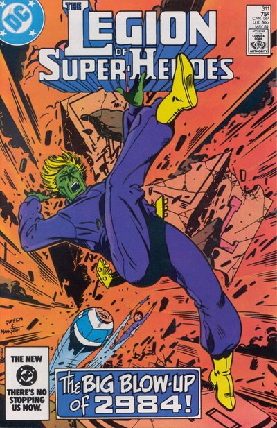 The Legion of Super-Heroes #311 CVR A DC Comics 1984 FN