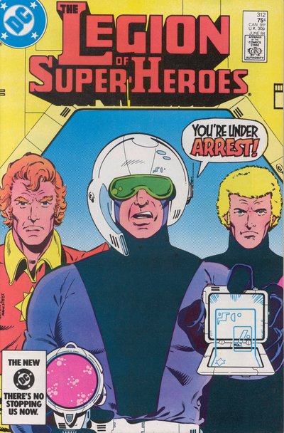 The Legion of Super-Heroes #312 CVR A DC Comics 1984 FN