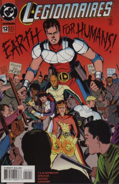 Legionnaires #12 CVR A DC Comics 1994 VF