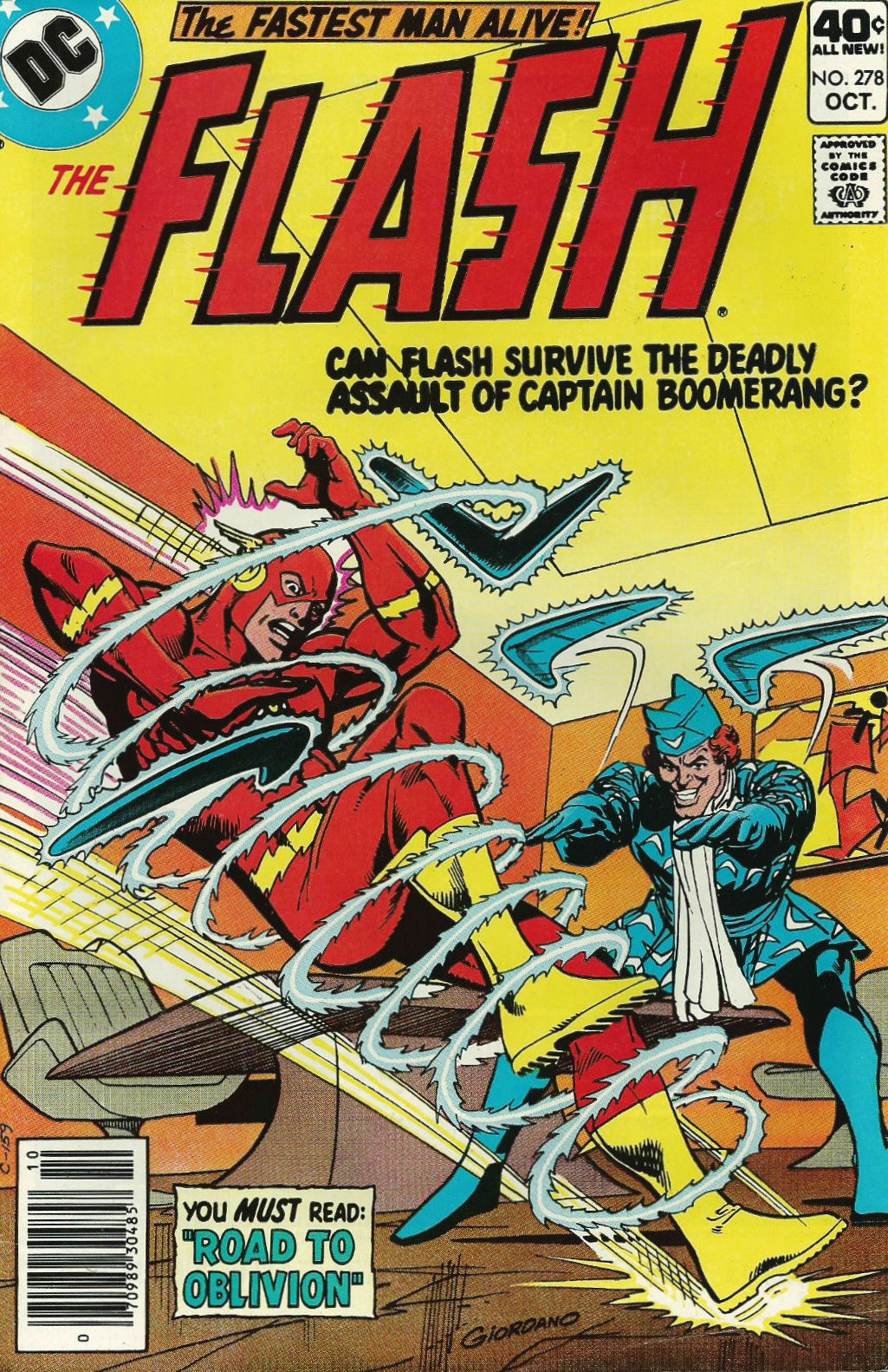 The Flash #278 CVR A DC Comics 1979 VG