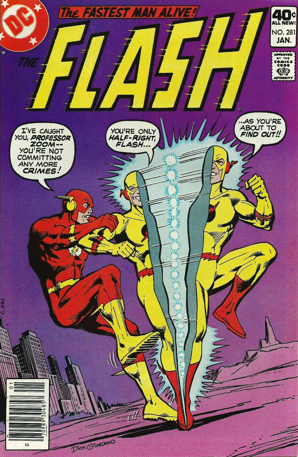 The Flash #281 CVR A DC Comics 1980 VG