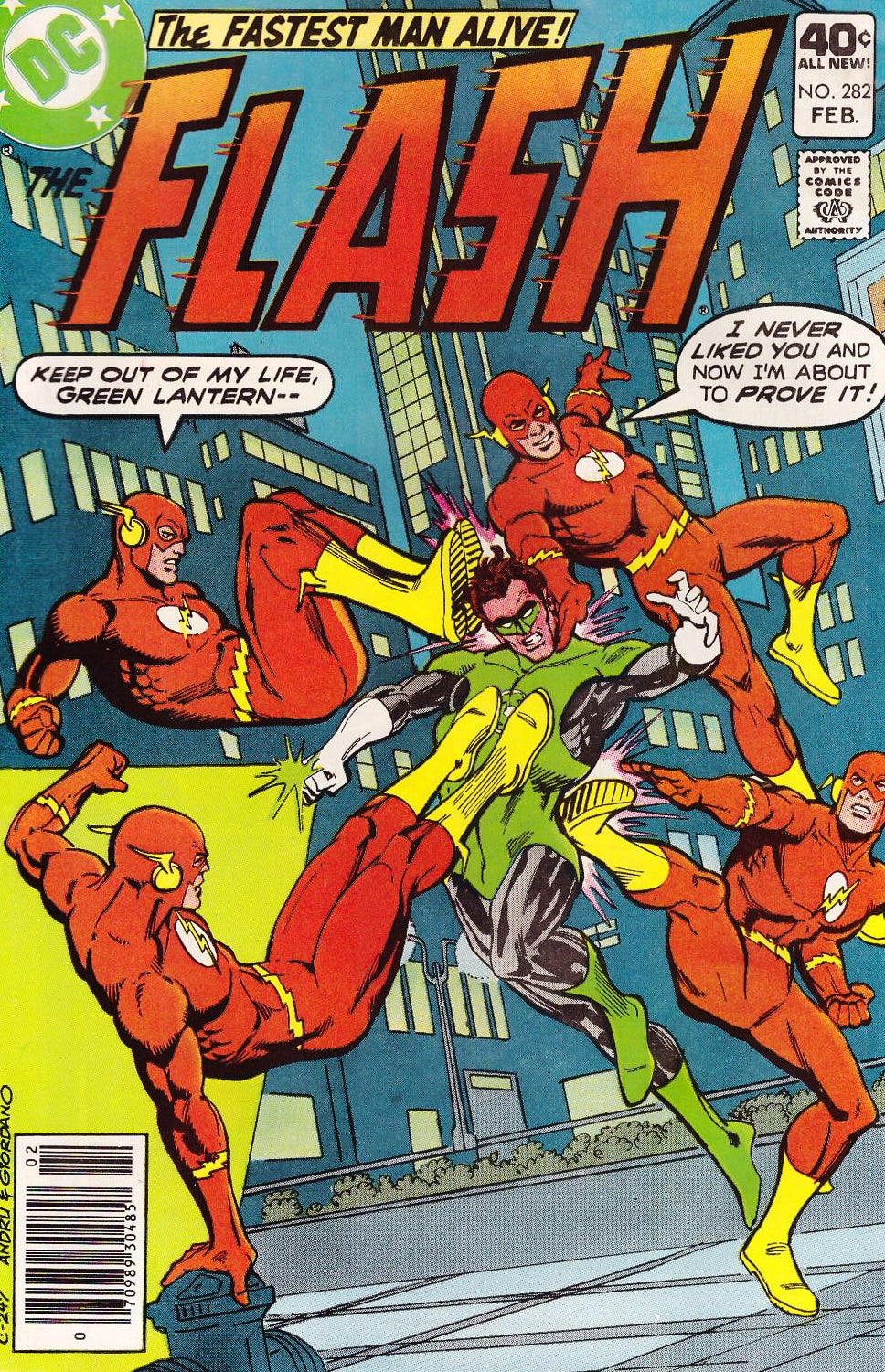The Flash #282 CVR A DC Comics 1980 VG