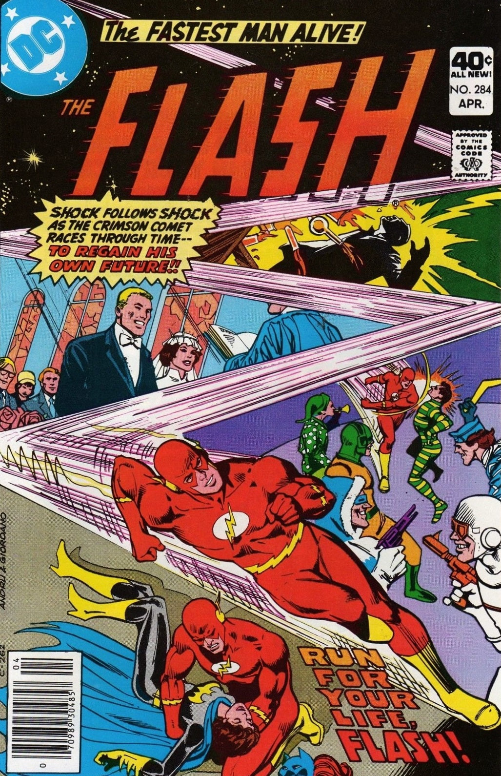 The Flash #284 CVR A DC Comics 1980 VG