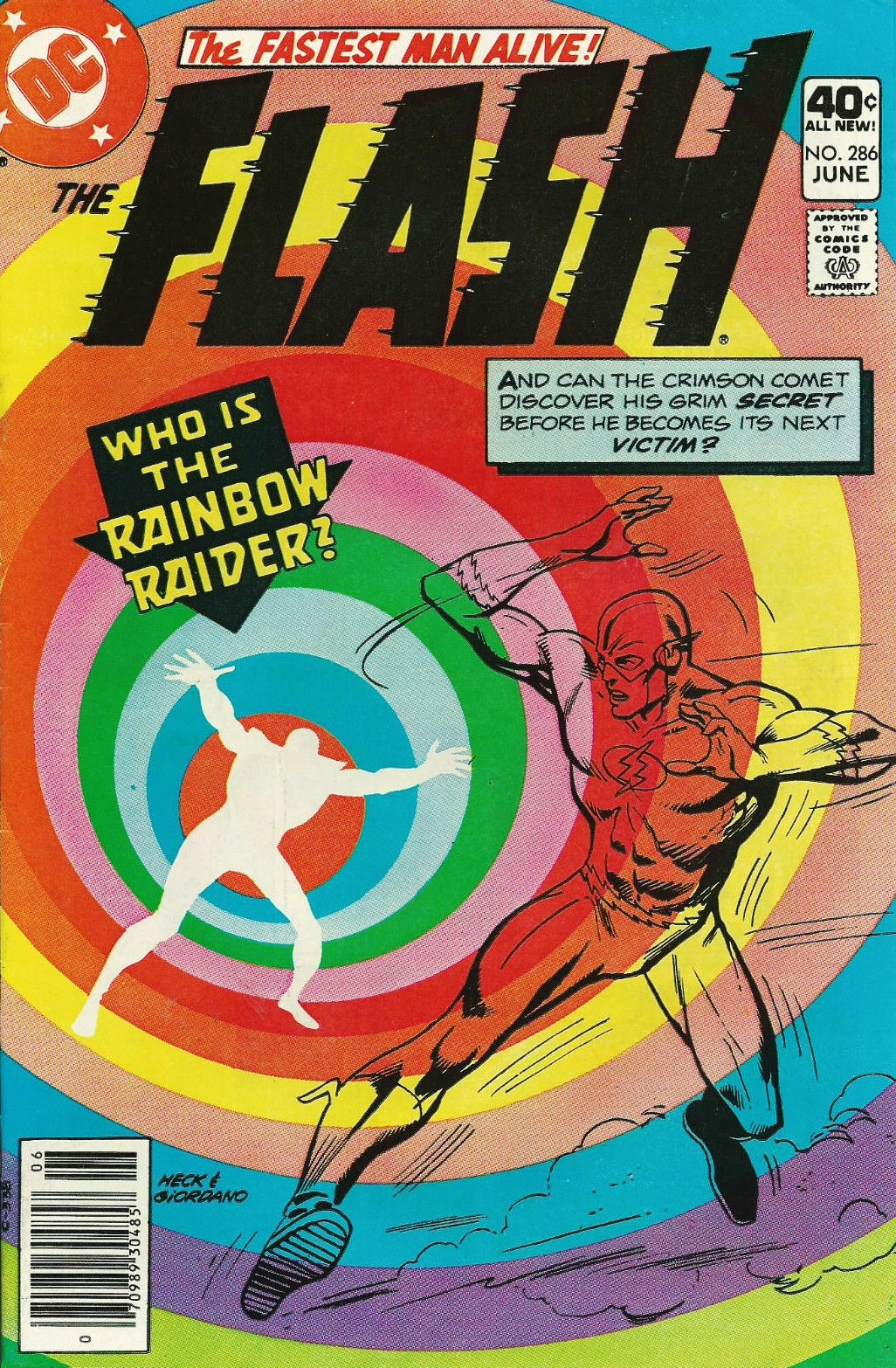 The Flash #286 CVR A DC Comics 1980 VG