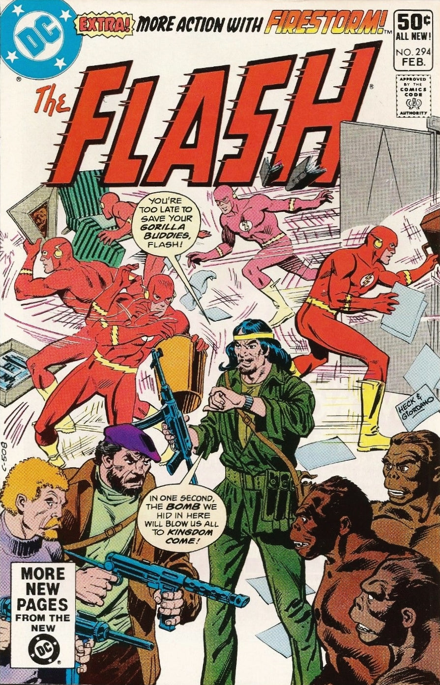 The Flash #294 CVR A DC Comics 1981 VG