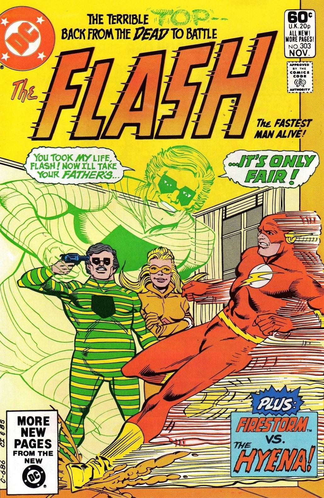 The Flash #303 CVR A DC Comics 1981 VG
