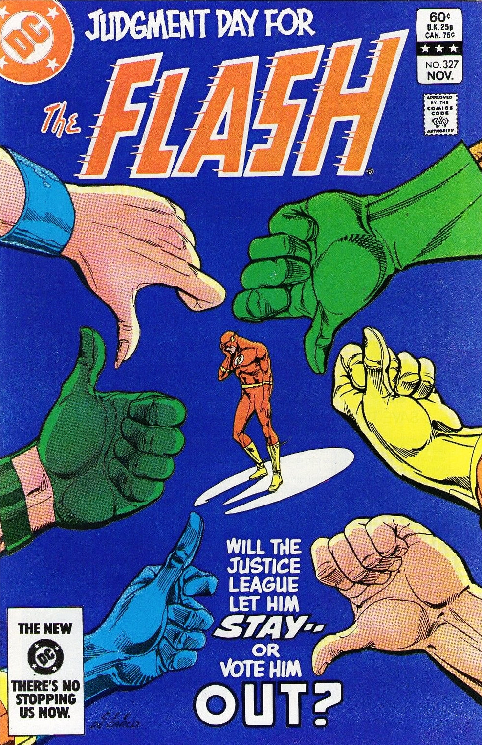 The Flash #327 CVR A DC Comics 1983 VG