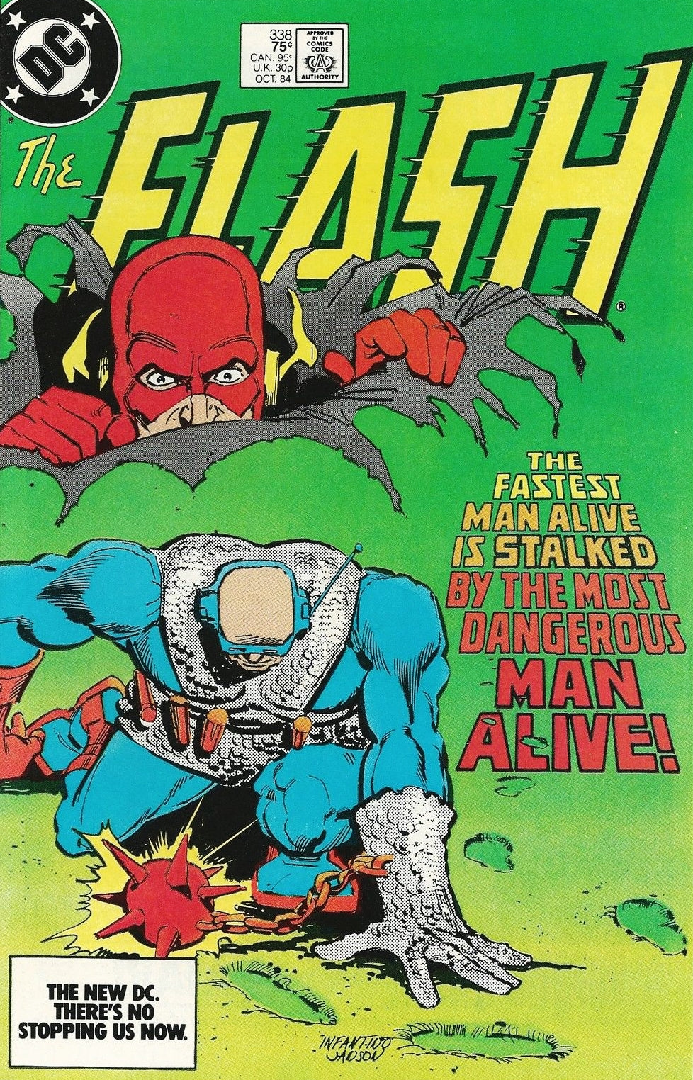 The Flash #338 CVR A DC Comics 1984 VG