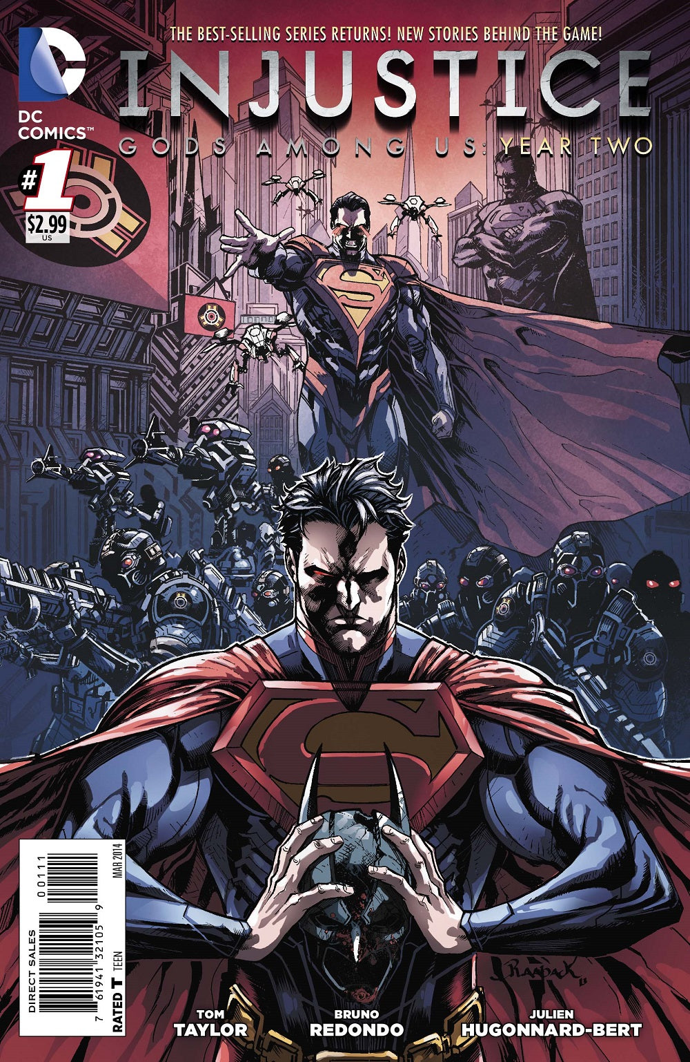 Injustice: Gods Among Us Year Two #1 CVR A Unknown Publisher 2014 FN