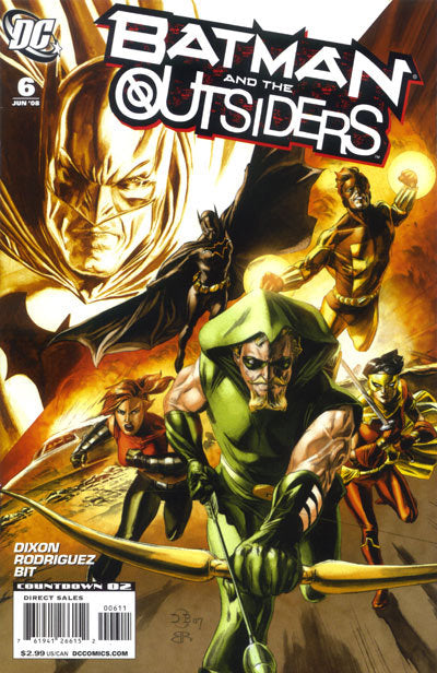 Batman and the Outsiders #6 CVR A DC Comics 2008 FN