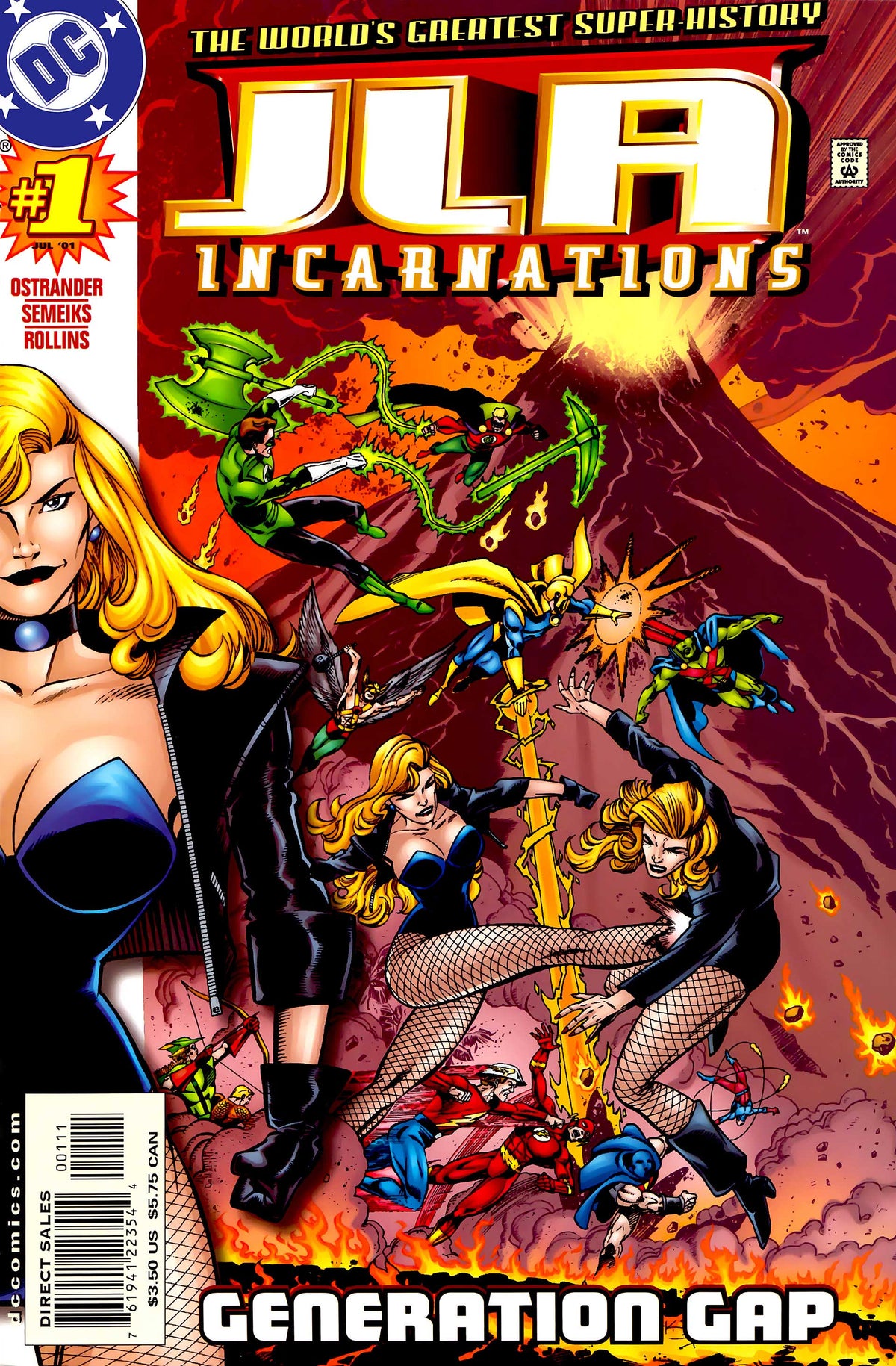 JLA: Incarnations #1 - CVR A (FN)