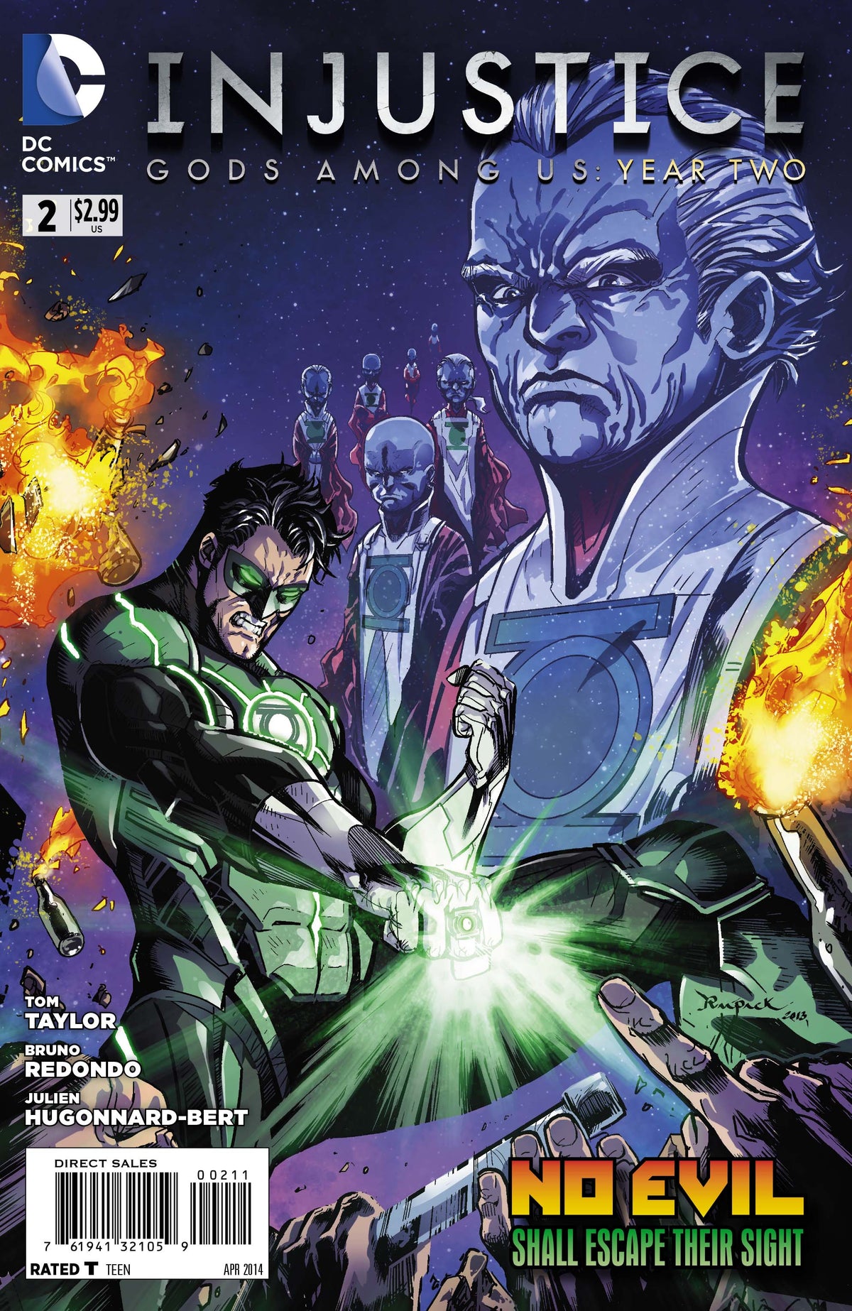 Injustice: Gods Among Us Year Two #2 CVR A Unknown Publisher 2014 FN