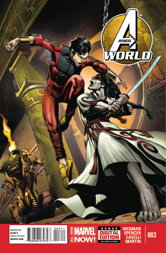 Avengers World #3 - CVR A (FN)