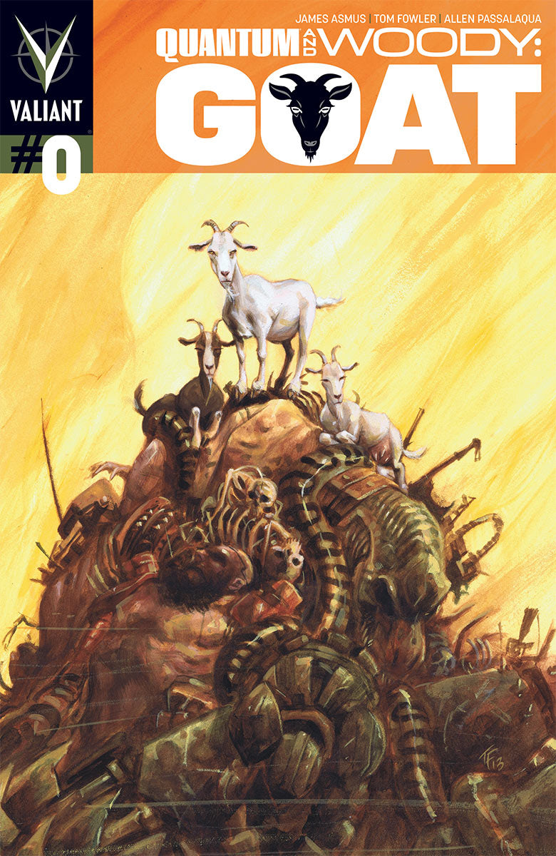 Quantum and Woody #0 CVR A DMG/Valiant Entertainment 2014 FN