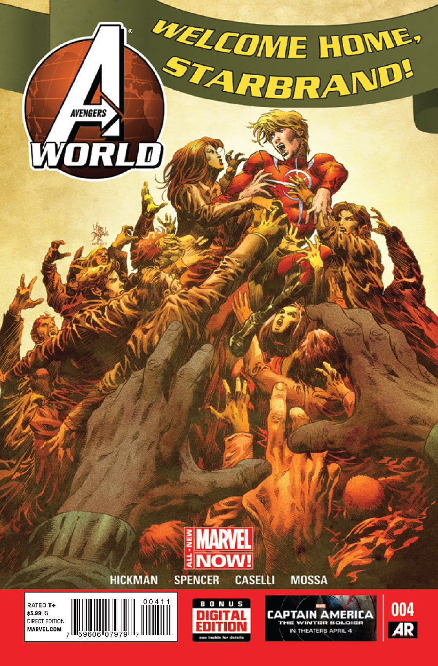 Avengers World #4 - CVR A (FN)