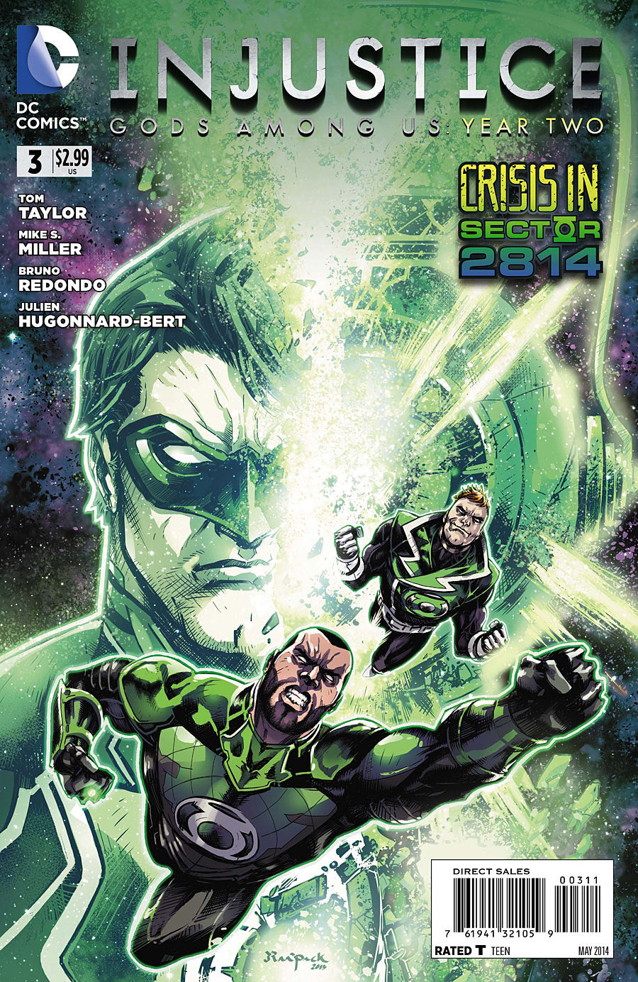 Injustice: Gods Among Us Year Two #3 CVR A Unknown Publisher 2014 FN