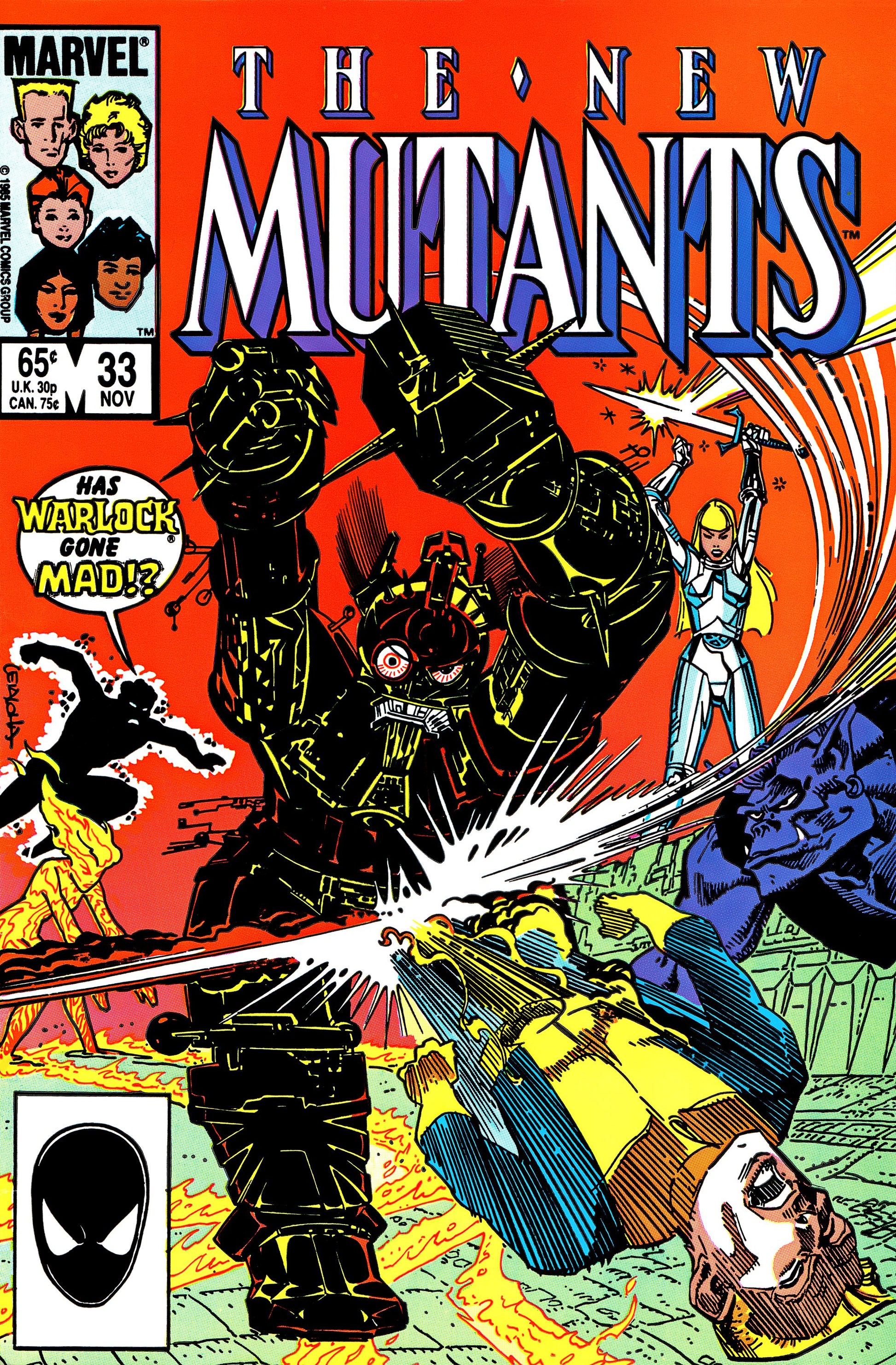 The New Mutants #33 - CVR A (FN)