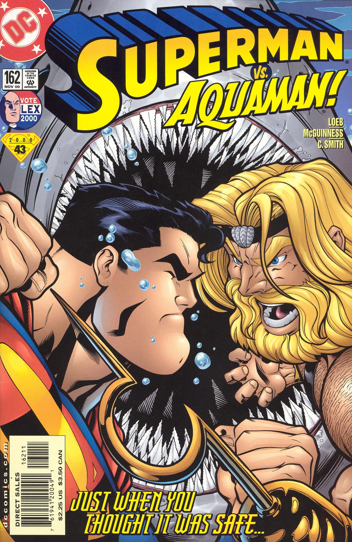 Superman #162 CVR A DC Comics 2000 VG