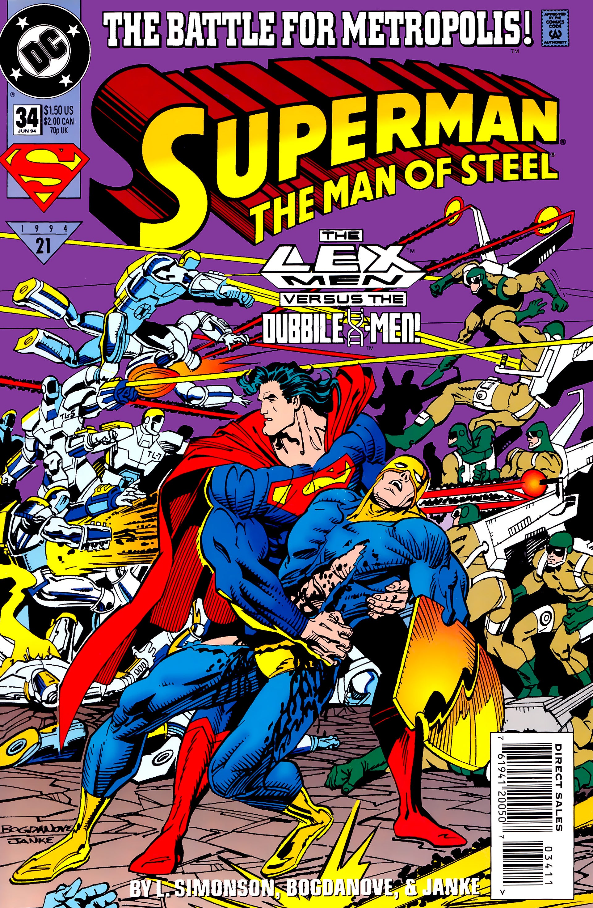 Superman: The Man of Steel #34 - CVR A (FN)
