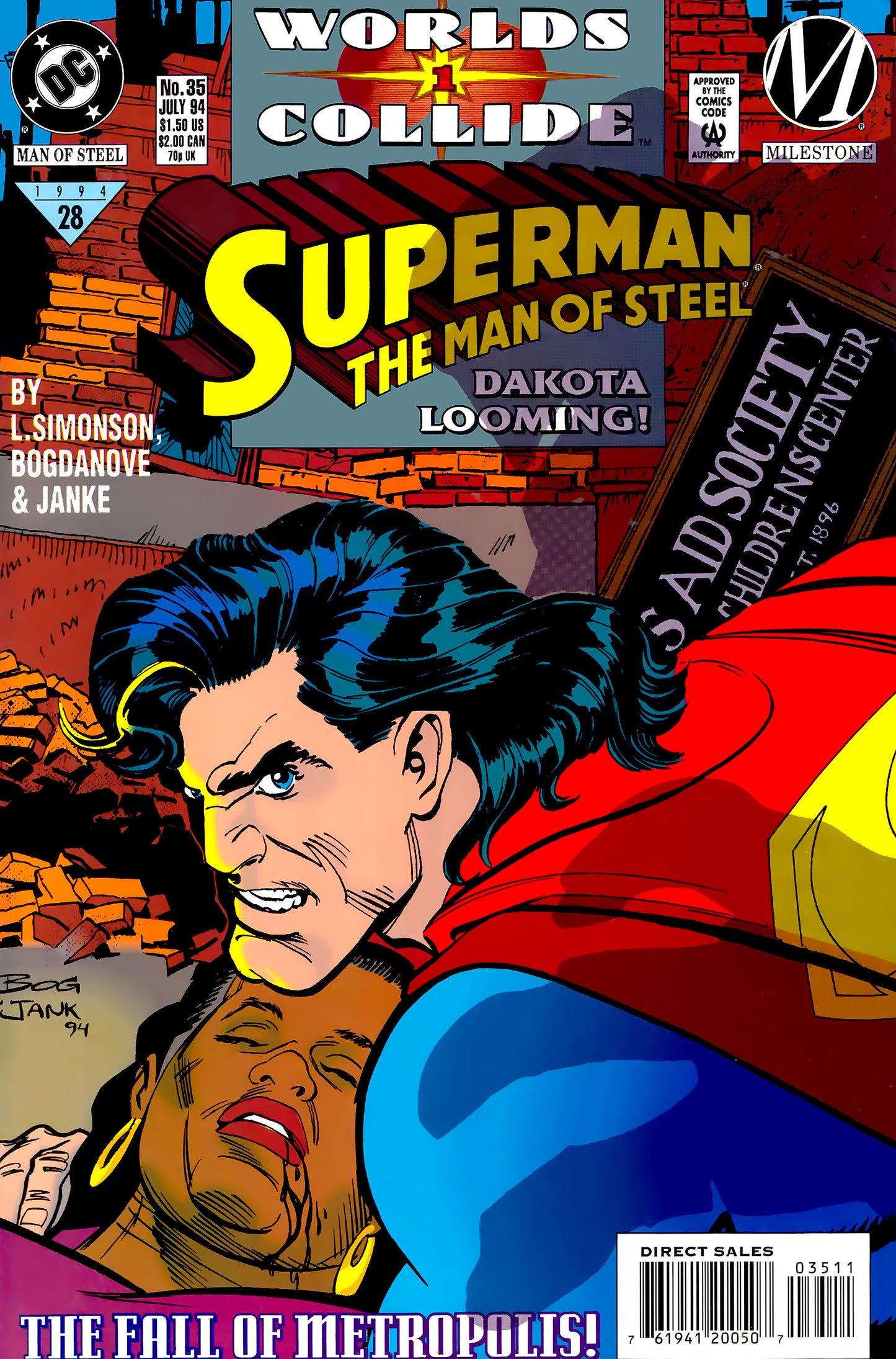 Superman: The Man of Steel #35 - CVR A (FN)