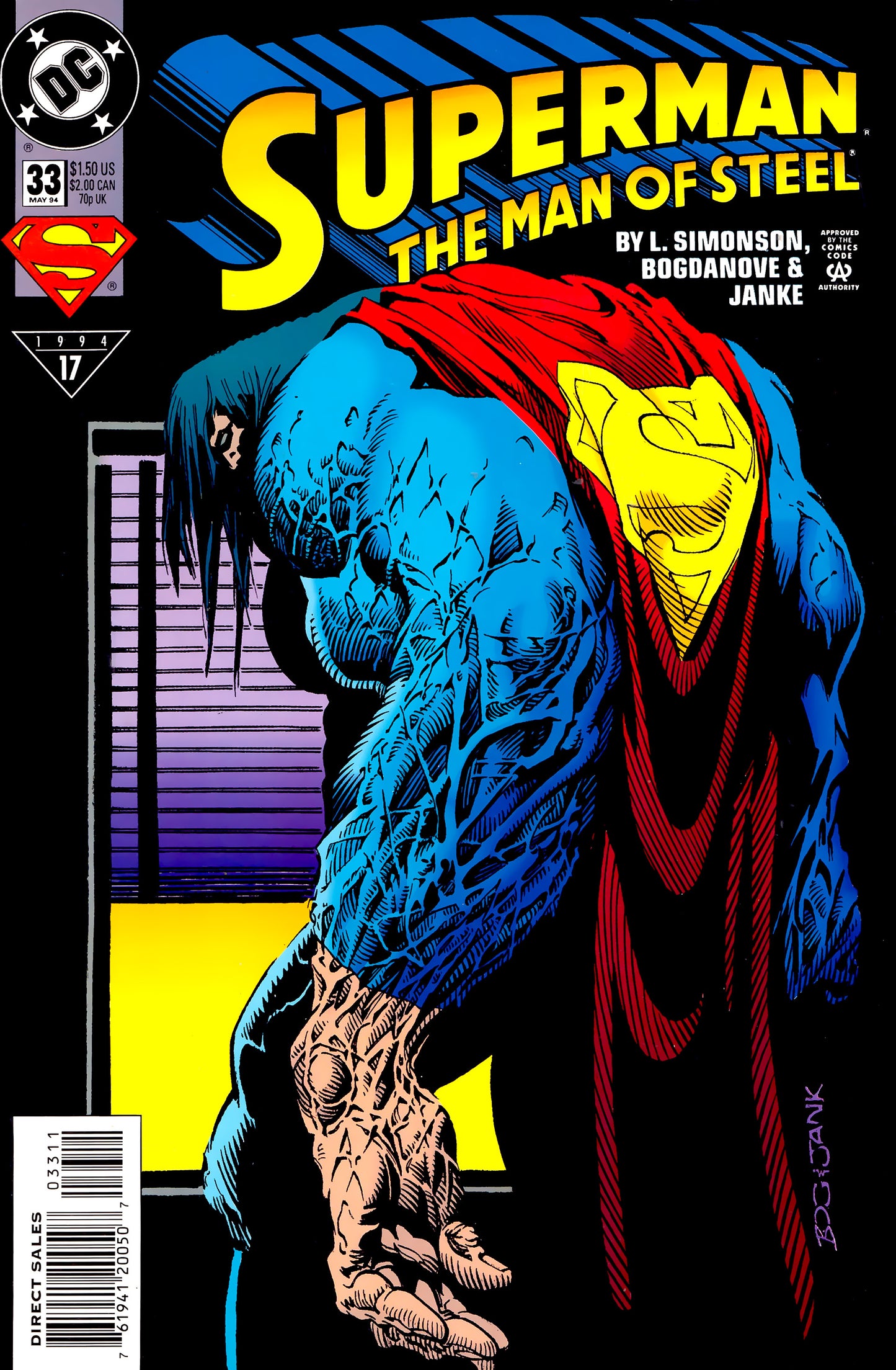 Superman: The Man of Steel #33 - CVR A (FN)